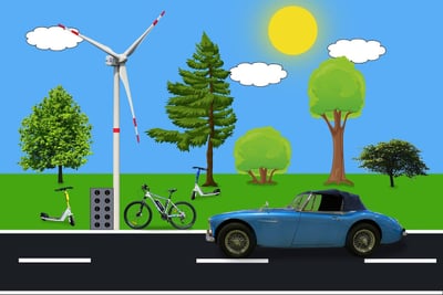 Ecomobilité, énergies renouvelables et bilan carbone : Laurence Esquedin et Frédéric Schall d’EEC ENGIE débattent lors de la matinale